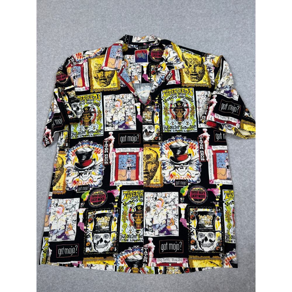 Dem Crazy Tater Reds Lucky Mojos Shirt Mens Size XL